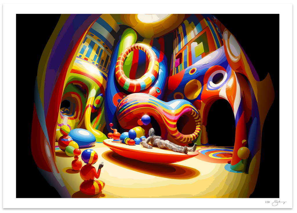 Secret Tapes Of The Afterlife: Limited Edition (1/10) Signed Archival Print
