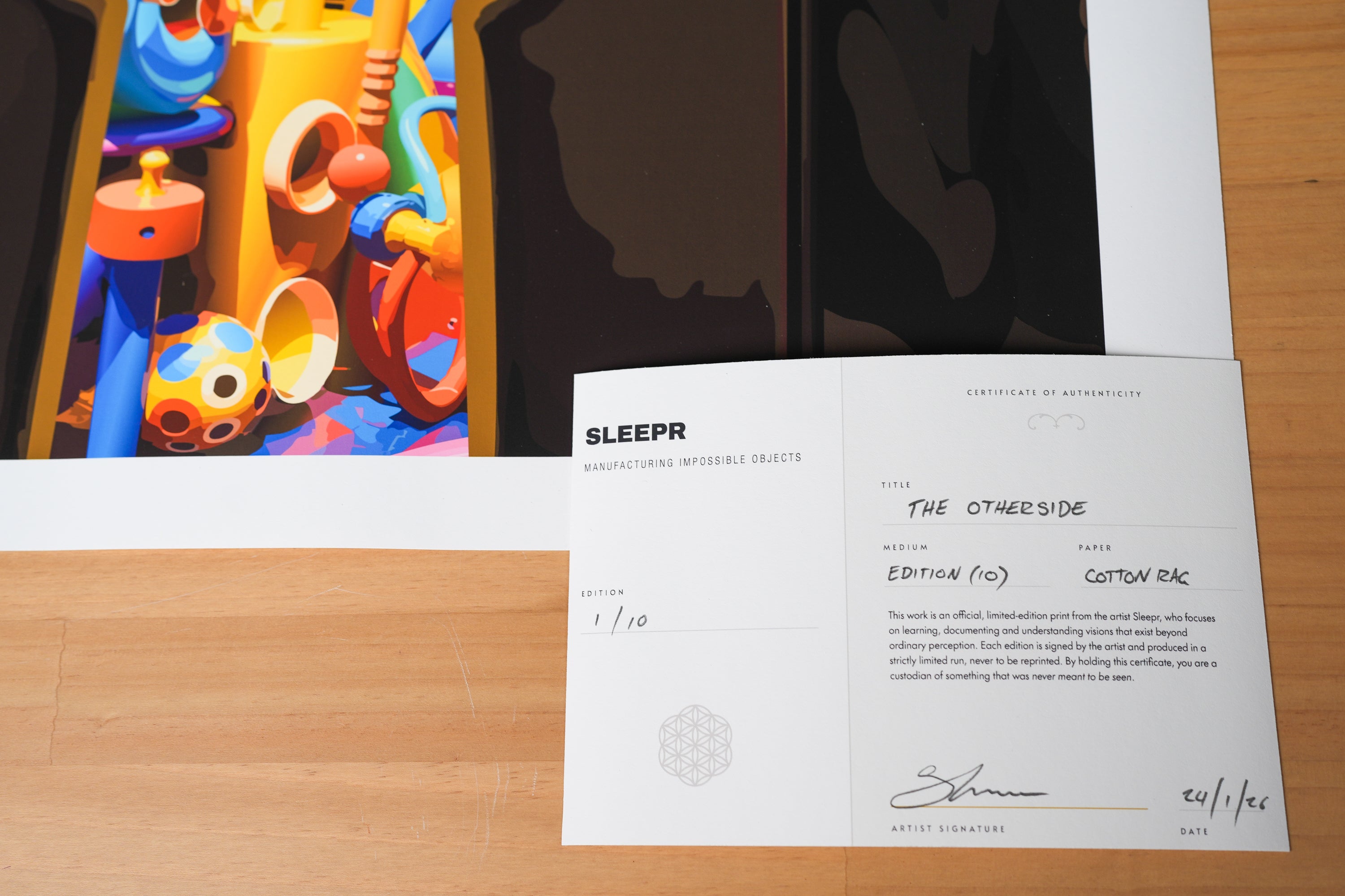The Otherside: Limited Edition (1/10) Signed Archival Print